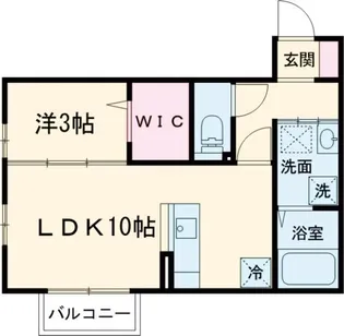 新潟県新潟市秋葉区あおば通2【アパート】の間取り