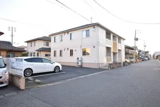 新潟県新潟市秋葉区あおば通2【アパート】の外観