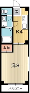 高知県高知市秦南町2【マンション】の間取り