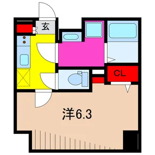 SPコート亀有【5階】の間取り