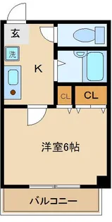 フローラ【3階】の間取り