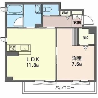 Maison Reve メゾンレーヴ【1階】の間取り
