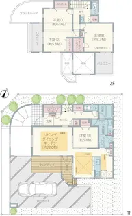 千葉県佐倉市ユーカリが丘3【一戸建】の間取り