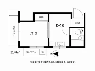 ハイムカワベ【2階】の間取り