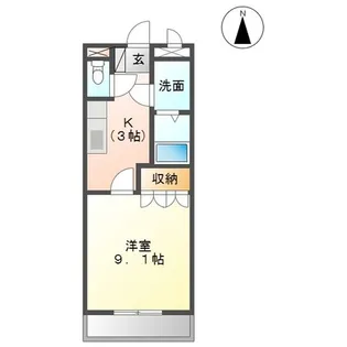 アスレC【1階】の間取り