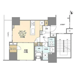 BLESS蔵前【9階】の間取り