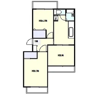 東京都世田谷区弦巻3【マンション】の間取り