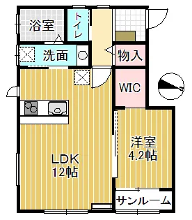 プリマヴェーラII【2階】の間取り