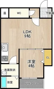 Keiコート【3階】の間取り