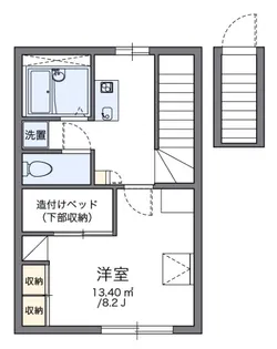 YOSHINO【2階】の間取り