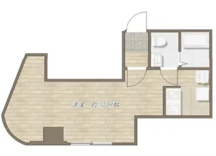 第2荒野ビル【4階】の間取り