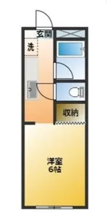 ルミエールタナカ【3階】の間取り