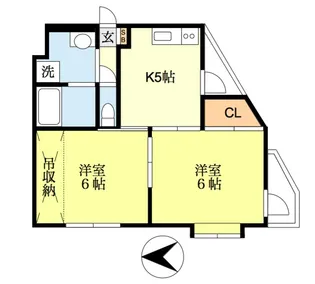 アルトハイツ【2階】の間取り