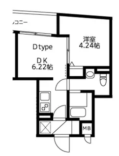 U Residence武蔵小山の間取り