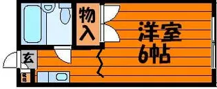 梓コーポ【2階】の間取り