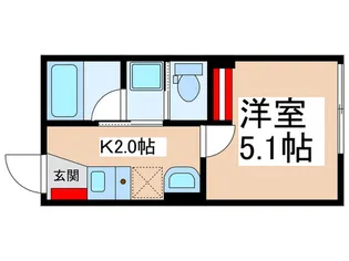 AIRLIX南千住【3階】の間取り