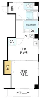 シャンボール駒込【2階】の間取り