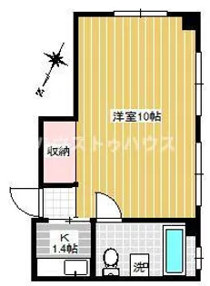 PAGE10東十条【4階】の間取り