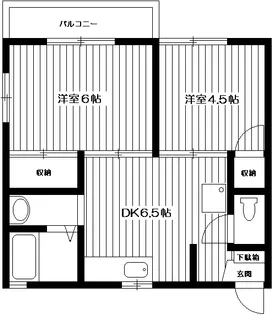 第3宏和ハイム【2階】の間取り