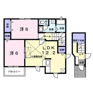 ハイムオリオンII【2階】の間取り