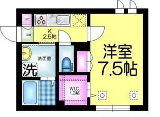 バンブー本中山【3階】の間取り