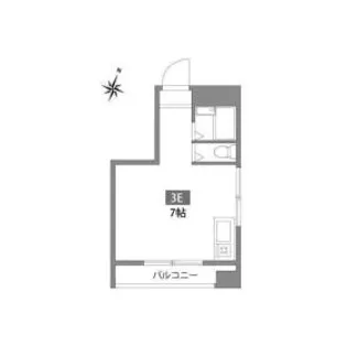 NAVI梅ヶ丘【3階】の間取り