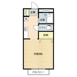 トライアングル島【2階】の間取り