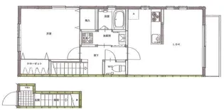 comfort warabee【2階】の間取り
