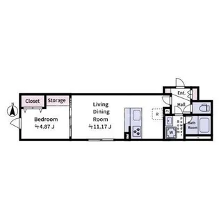 aLATO Oyama【4階】の間取り