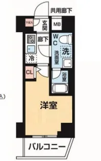 ヴァローレ松戸フィーロ【4階】の間取り