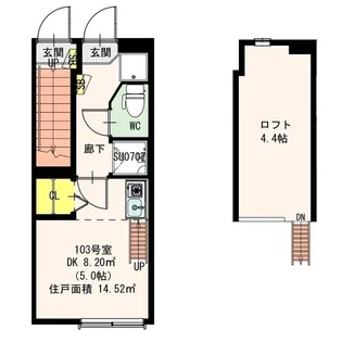 MIURA-I【1階】の間取り