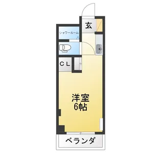 ソレイユ暁【3階】の間取り