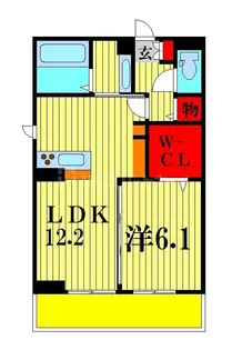 リベルテ【2階】の間取り