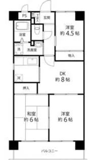 T’s garden蕨II【5階】の間取り