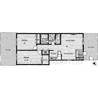 シルクホームズ上反町【1階】の間取り