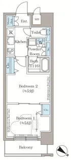 ステラテラス【3階】の間取り