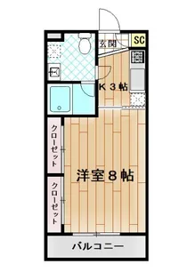 HI STAGE1【2階】の間取り