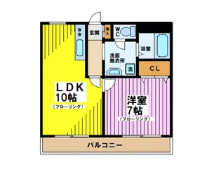 グランシャリオ【1階】の間取り