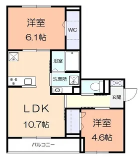 Forest・K【1階】の間取り