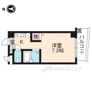 セントガーデン【5階】の間取り