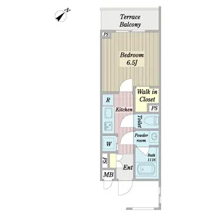 ミオラ【1階】の間取り