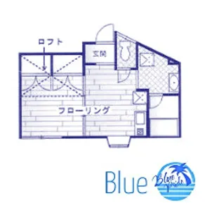 三球ハイツ【2階】の間取り