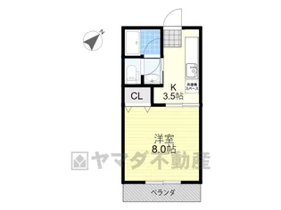 F.class【3階】の間取り