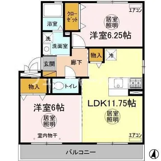 大黒屋 八【2階】の間取り