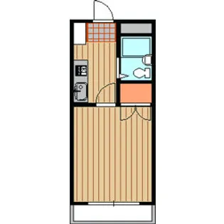 グラドゥアーレ【2階】の間取り