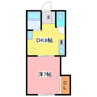 パルメディア S【1階】の間取り