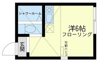 ナッシュビル・アベニュー【1階】の間取り
