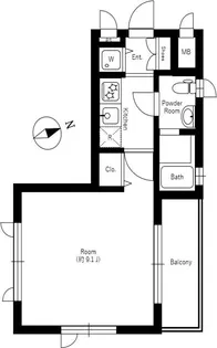 ラ・エテルノクレアート南雪谷【8階】の間取り