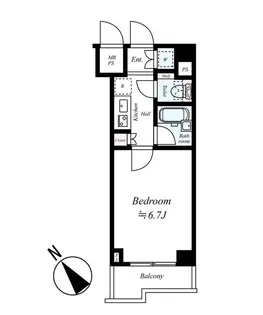 ルーブル南池袋【4階】の間取り