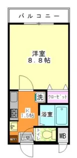 メゾンド・ヴァンテーヌ【3階】の間取り